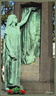 Statue sur un caveau